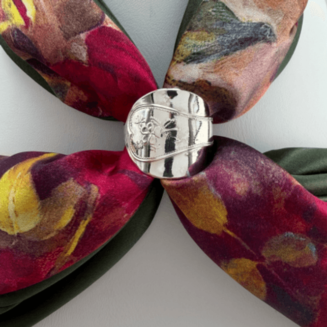 Hovedbilde Vintage sjerfring blomster