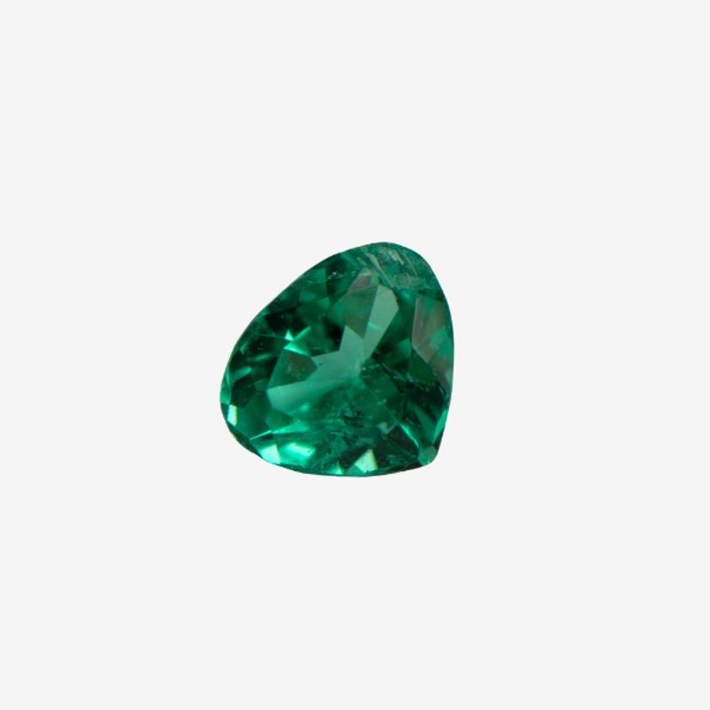 Colombianske smaragder 3 hjerter totalt 0,59ct